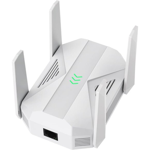 2025 AC2100 WiFi Extender - Signal Booster with Gigabit Ethernet Port Dual-Band - Picture 1 of 6